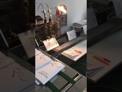 เครื่องผูกเชือกสองหัว Saddle Stitch Semi Auto 30 - 80 ครั้ง / นาที