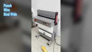 CK-620G เครื่องเจาะกระดาษและปิดลวดสำหรับงานหนัก