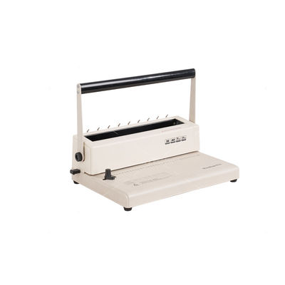 Manual Comb 300mm Width Document Binding Machine Portable For Office