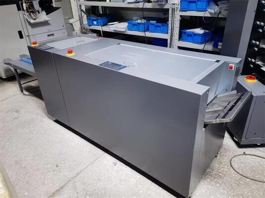 Heavy Duty DFS380 Wire Booklet Maker Making Machine With TR33 Front Edge Trimmer Machine Equipment