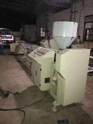 อัตราผลิตสูง อัตโนมัติ PVC Filament Extruder และพลาสติก Filament Extruding Machine