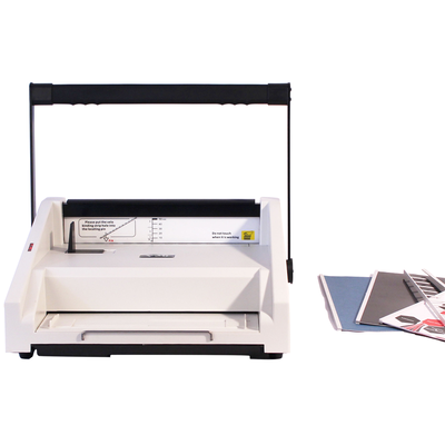 V30 Office School Desktop 11 Pin 12 Pin Velo Strips Binding Binder Machine มือถือ Punching Electric Velo Binding Machine สําหรับสํานักงาน